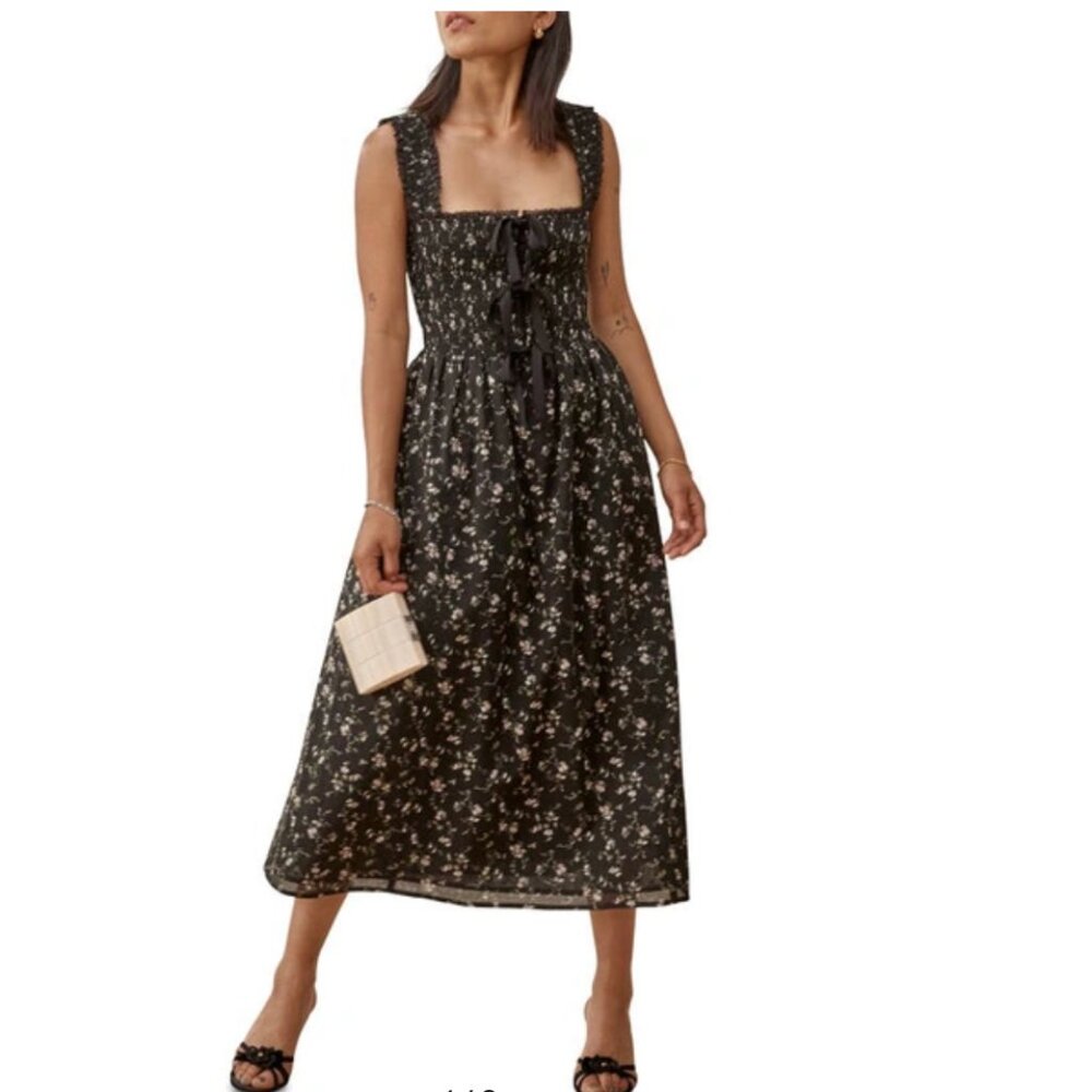 Reformation Darla Floral Dress, Sz S